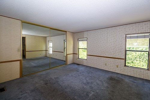 Large master bedroom with big closet