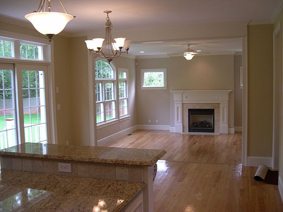 Kitchen to family room