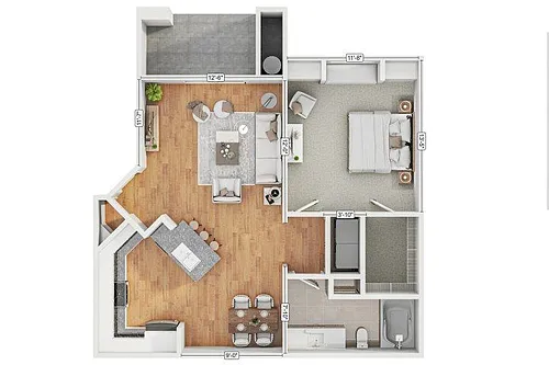 Floor plan 1A1