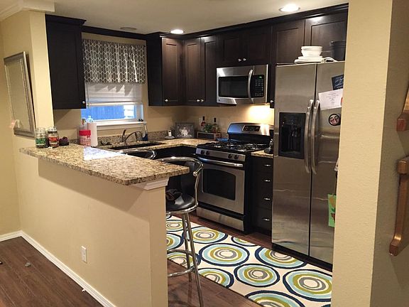 Kitchen (stainless and granite)