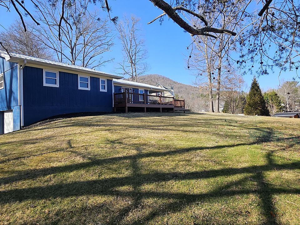 Exterior deck side of house.