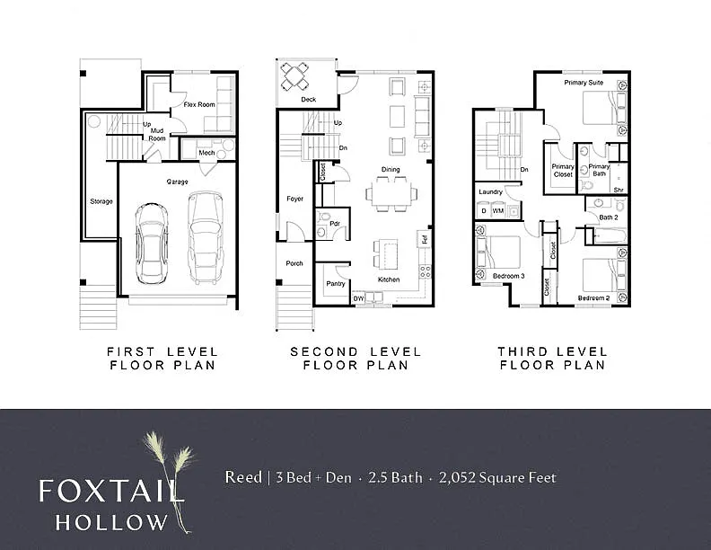 Floor plan Reed