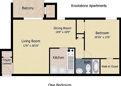 1 Bedroom 1 Bedroom