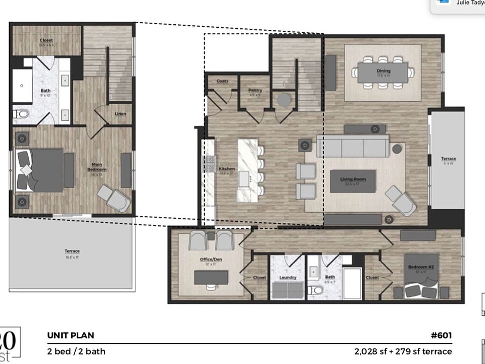 2nd image of 320 E College Ave #601