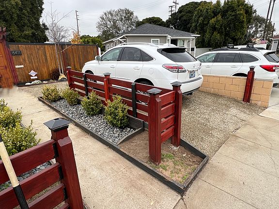 Lighted, secure off-street parking.