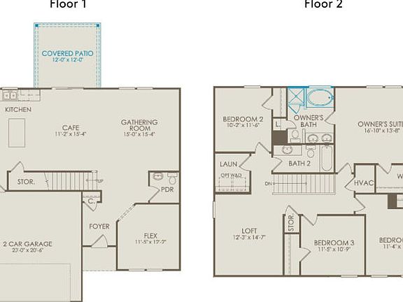 Home Design Layout with Structural Options