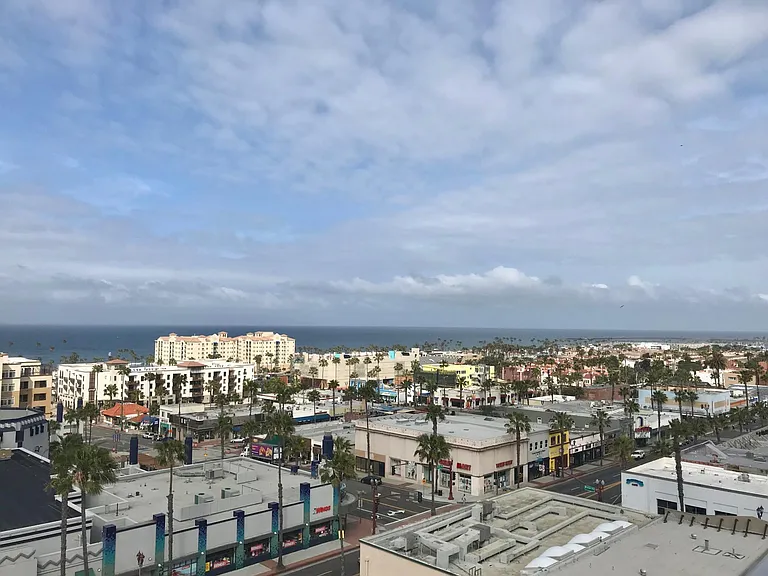 Ocean views from rooftop