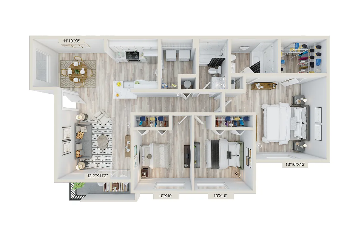 Floor plan C1r