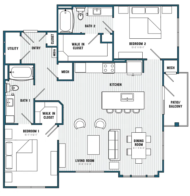 Floor plan E