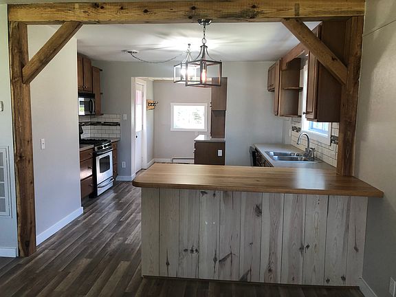 Kitchen view from dining