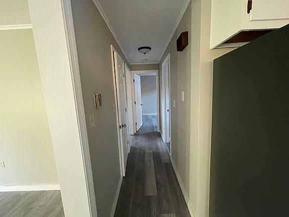 The interior and exterior of apt for rent.