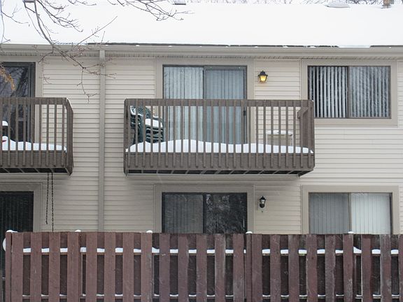 South facing balcony