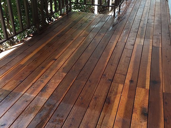 Hardwood Deck