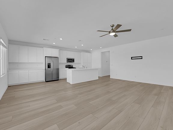 Upstairs Living area facing Kitchen