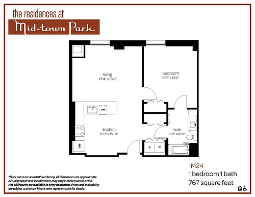 Floor plan 1M24