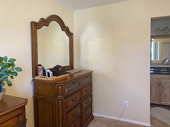 Bedroom with attached 3/4 ba