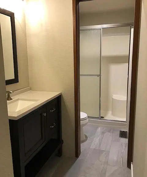 primary bathroom
