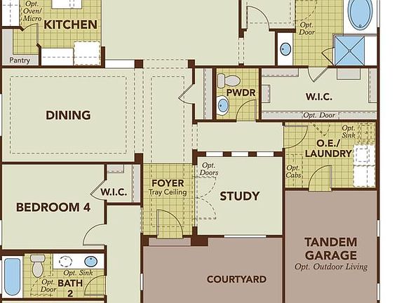 Cinnabar Floor Plan