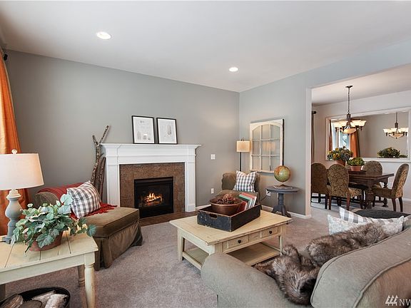 Inviting family room truly the hub of the home