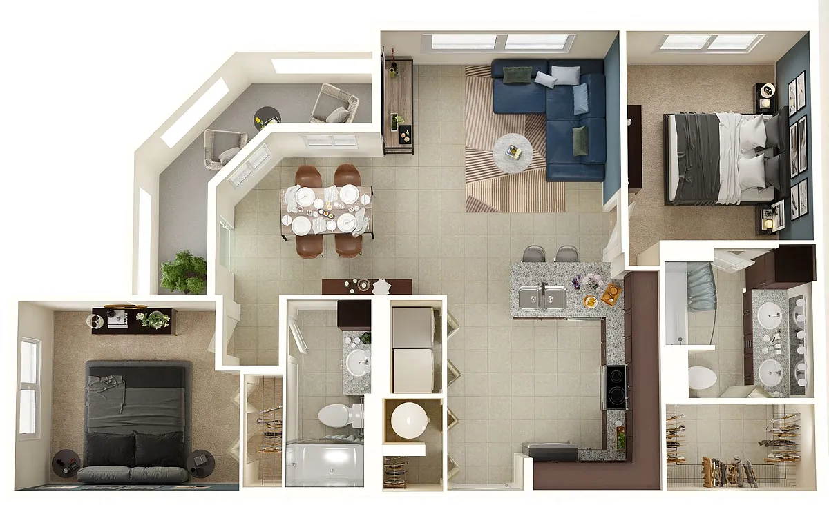 Floor plan B13