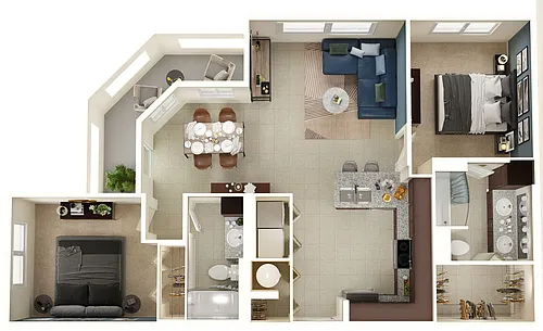Floor plan B13
