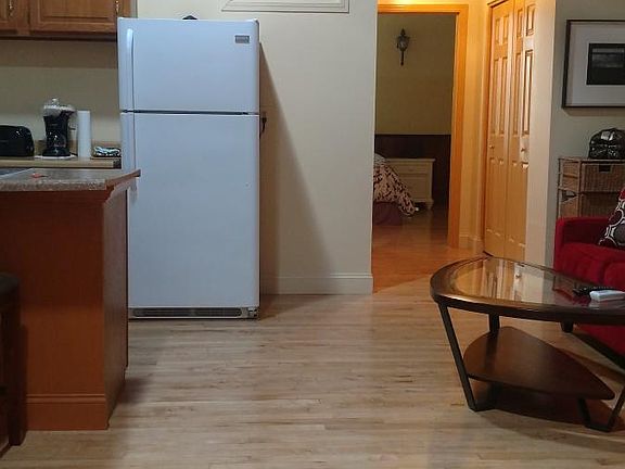 Leading to the bedroom
