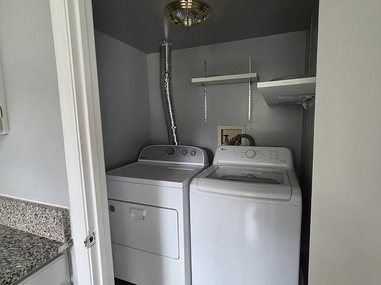 washer and dryer