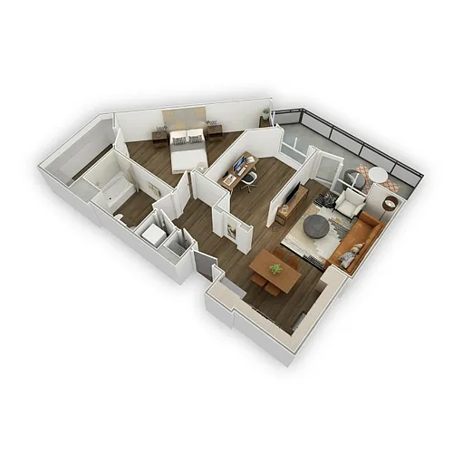 Floor plan Wynwood 1