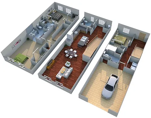 Floor plan Calhoun