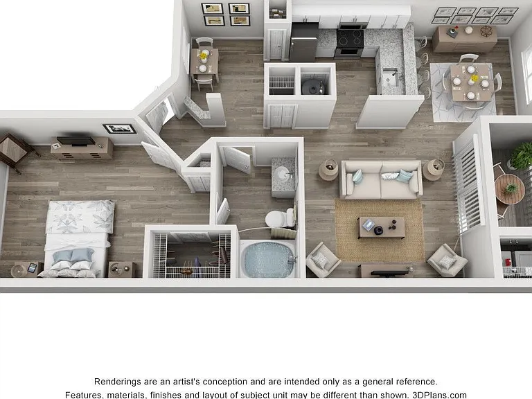 Citation Club - One Bedroom - One Bathroom - 1 Beds - 1 Baths - 947 Sq. ft.