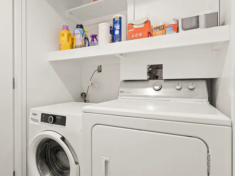 Laundry room.