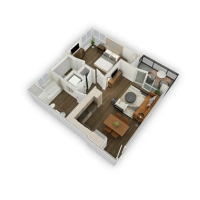 Floor plan Belleville 2