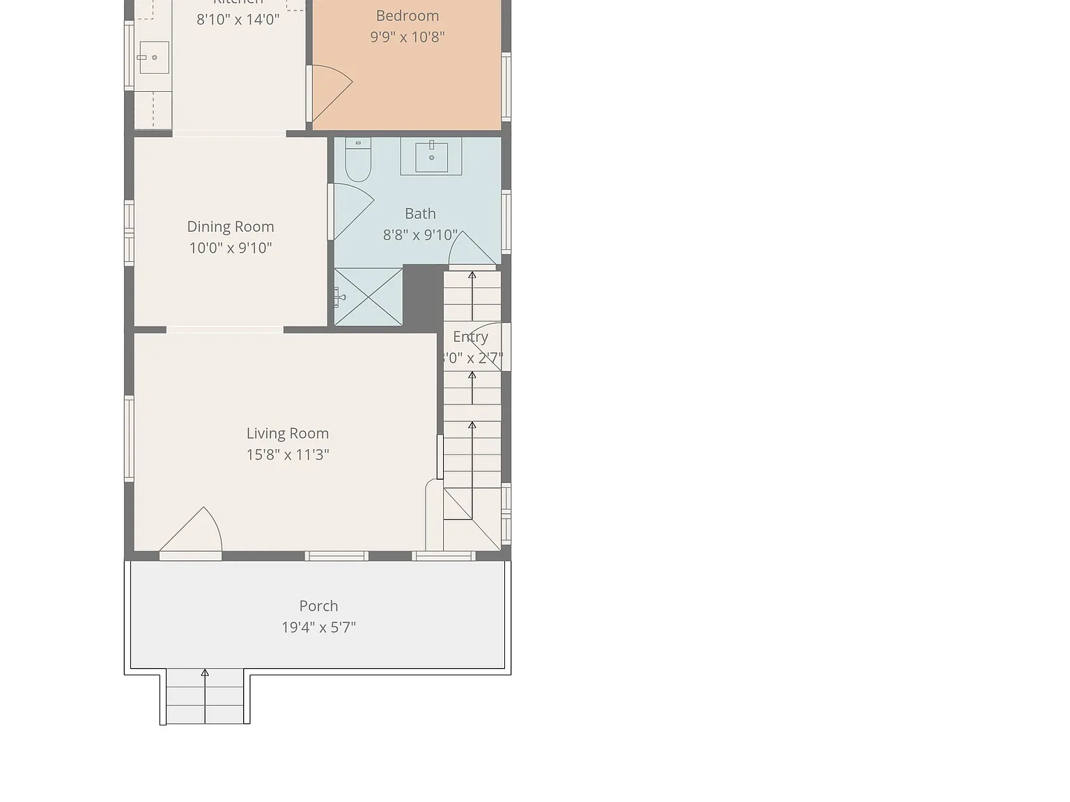 3 bed, 2.0 bath, 1132 sqft, $2,900 — Photo 2