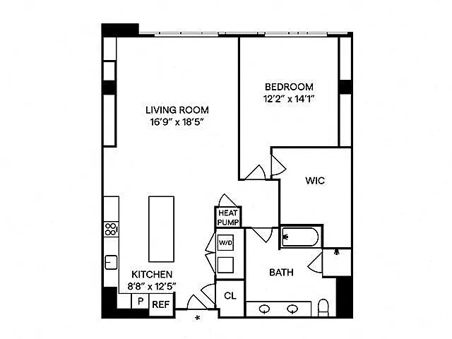 Floor plan A16