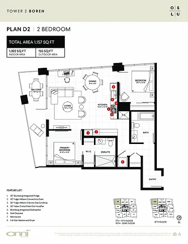 Floor plan Boren D2