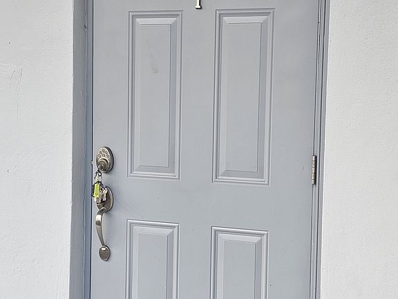 Be number one. Has automatic door closer.