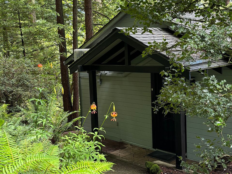 Entrance to the cottage