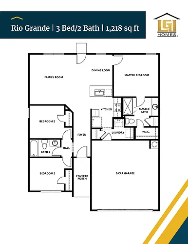 Floor plan Rio Grande