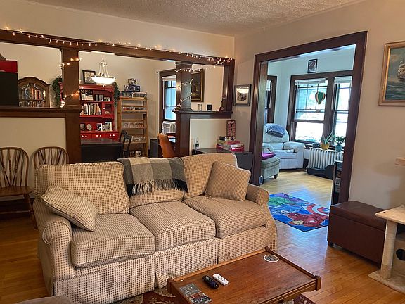Living room - sunroom & dining room