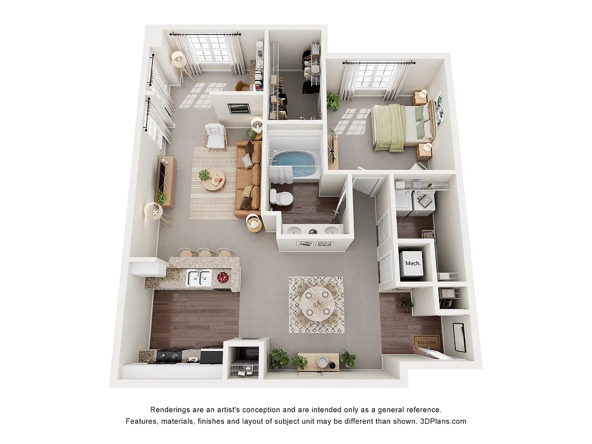 Floor plan Leon