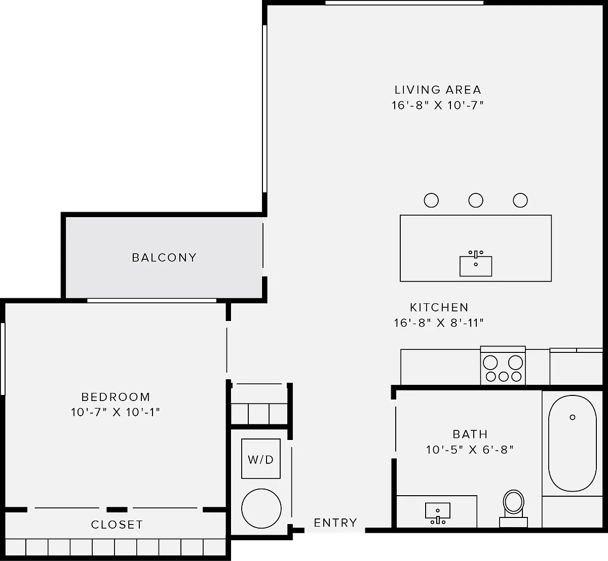Floor plan 1B Style M