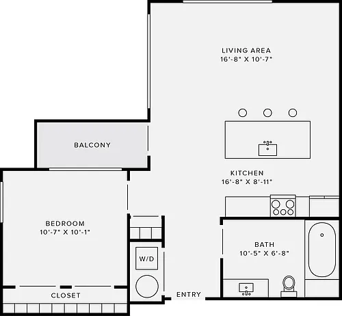 Floor plan 1B Style M