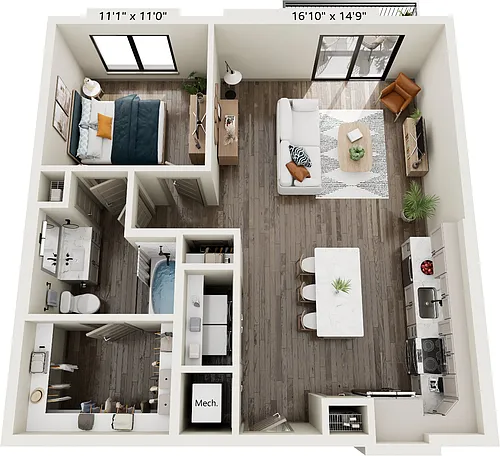 Floor plan A60