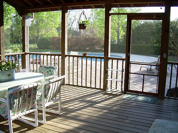 From 20x20 Screened Porch