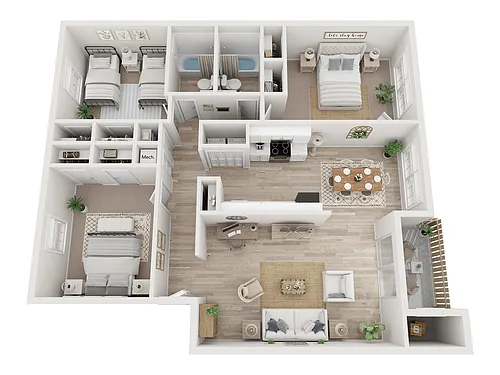 Floor plan C4