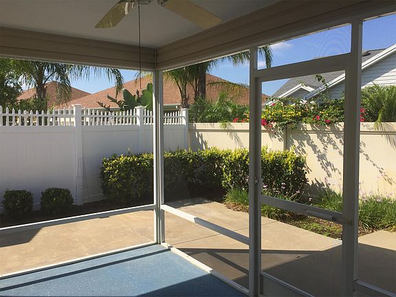 Screen enclosed lanai