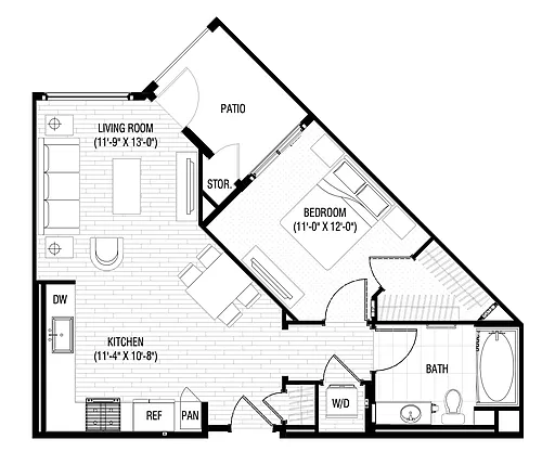 Floor plan A8 (Phase B)