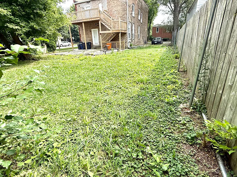 Spacious backyard another view