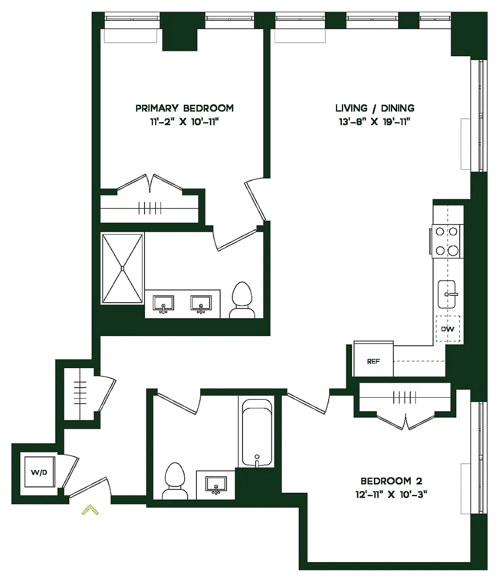 Floor plan B1W