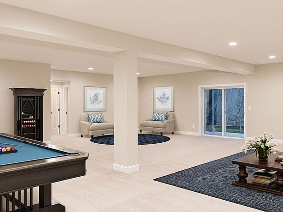 Virtually Staged Lower Level